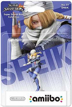 Amiibo Super Smash Bros Sheik Character Figure Nintendo Switch