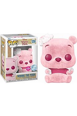 Funko POP! Winnie the Pooh (Flocked) #1250 Vinyl Figure (Exclusive)