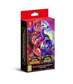 Pokemon Scarlet & Pokemon Violet Dual Pack Steelbook Edition Nintendo Switch