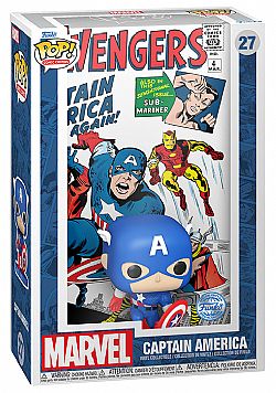 FUNKO POP! Comic Cover Marvel Avengers Captain America #27