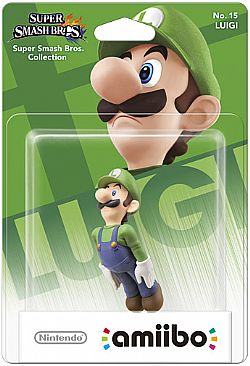 Amiibo Super Smash Bros - Luigi No.15