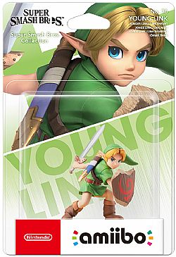 Amiibo Super Smash Bros Young Link Character Figure Nintendo Switch
