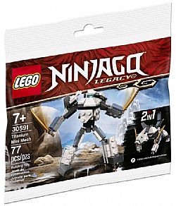LEGO NINJAGO 30591 Titanium Mini Mech (Polybag)