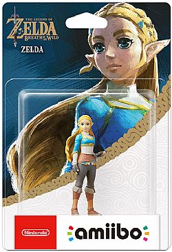 Amiibo Legend of Zelda Breath of the Wild - Zelda Character Figure