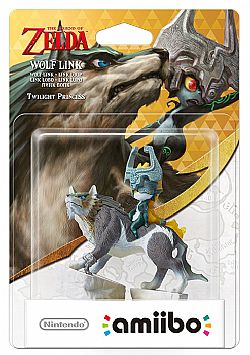 Amiibo Legend of Zelda Twilight Princess - Wolf Link (Nintendo)