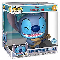 Funko POP! Lilo & Stitch - Stitch with Ukulele #1419 Jumbosized (Exclusive)