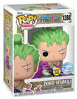 Funko Pop! One Piece - Zoro with Enma (Glows in the Dark) #1288