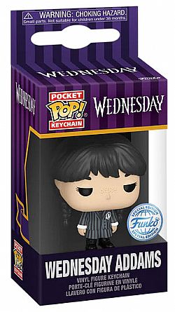 Funko Pocket POP! Wednesday Addams Keychain (Exclusive)