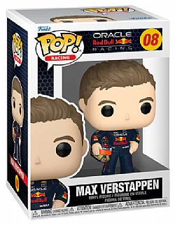 Funko Pop! Racing S4 - Verstappen with Helm #08 Vinyl Figure