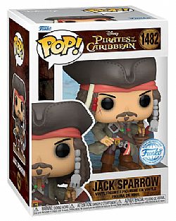 Funko Pop! Pirates of the Caribbean - Jack Sparrow #1482 Vinyl Figure (Special Edition)