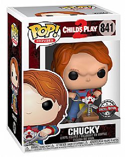 Funko Pop Childs Play Chucky w/ Buddy & Giant Scissors #841 (Special Edition)