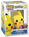 Funko POP! Pokemon Pikachu (Waving) Flocked #553 Vinyl Figure (Special Edition)