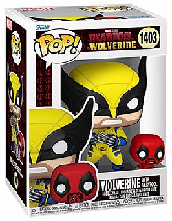 Funko Pop! Wolverine with Babypool #1403 Bobble Head Vinyl Figure