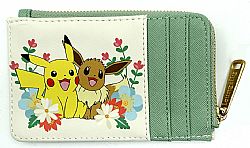 FUNKO Loungefly Pokemon Pikachu & Eevee Wallet w/Flower (PMWA0171)