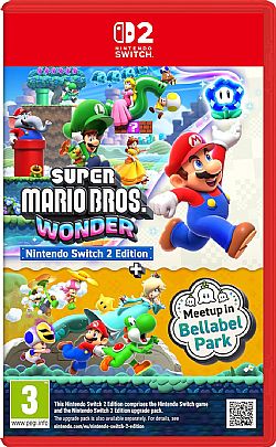 Super Mario Bros Wonder + Meetup in Bellabel Park Nintendo Switch 2 Edition