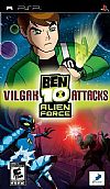 BEN 10 ALIEN FORCE VILGAX ATTACKS PSP