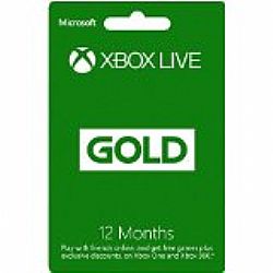 Xbox Live Gold Συνδρομή 12 Μηνών (SERIAL ONLY)