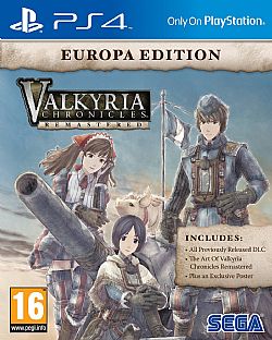 VALKYRIA CHRONICLES REMASTERED EUROPA EDITION PS4