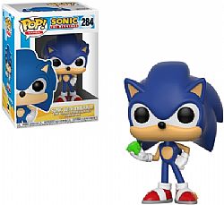 FUNKO POP! Sonic The Hedgehog Sonic with Emerald #284