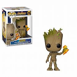 FUNKO POP! Infinity Wars - Groot (with Stormbreaker) #416