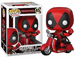 FUNKO POP! Deadpool on Scooter #45 Bobble Head Figure