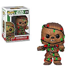 FUNKO POP! Star Wars Holiday Chewbacca w/ Lights #278