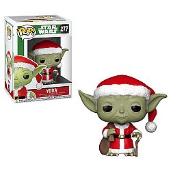 FUNKO POP! Star Wars Holiday Santa Yoda #277