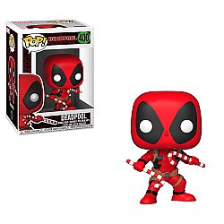 FUNKO POP! Holiday Deadpool with Candy Canes #400
